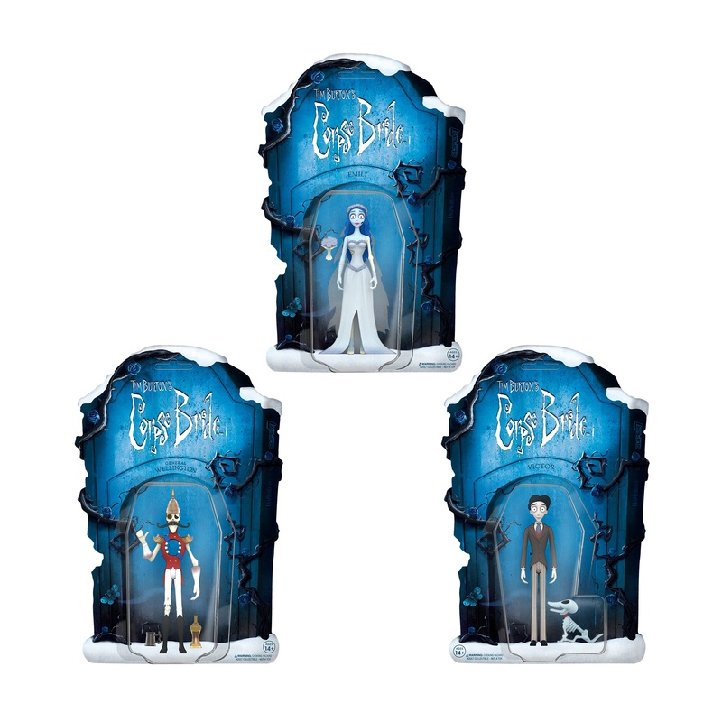 Tim Burton’s Corpse Bride ReAction Figures – Set of 3
