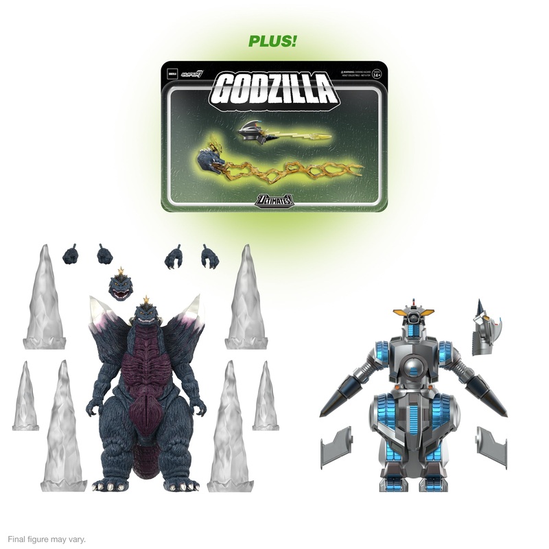 Toho ULTIMATES! Wave 4 – SpaceGodzilla & M.O.G.U.E.R.A.