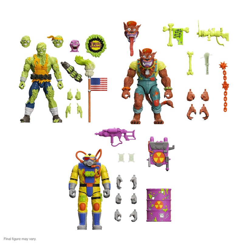 Toxic Crusaders ULTIMATES! Wave 3 – Full Set