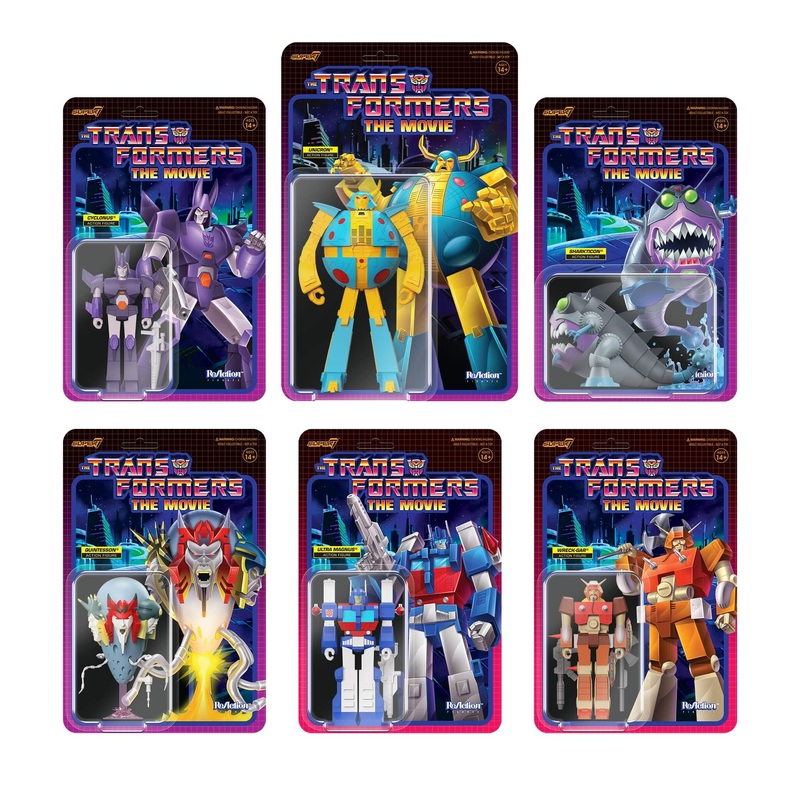 Transformers ReAction Figures Wave 6 – Set of 6