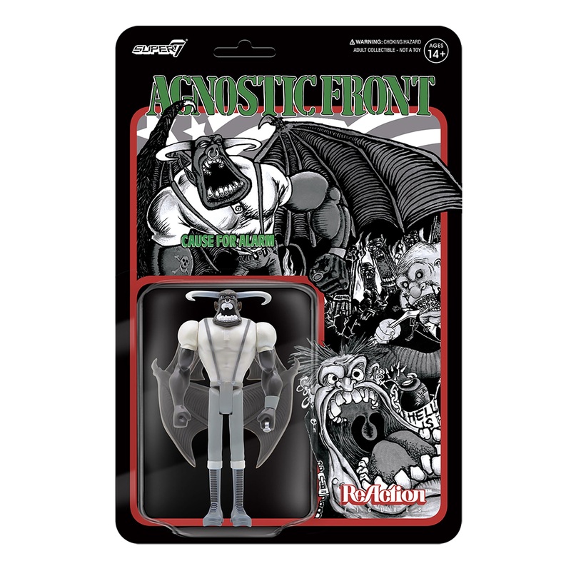 Agnostic Front Reaction Figure – Eliminator (Grayscale)