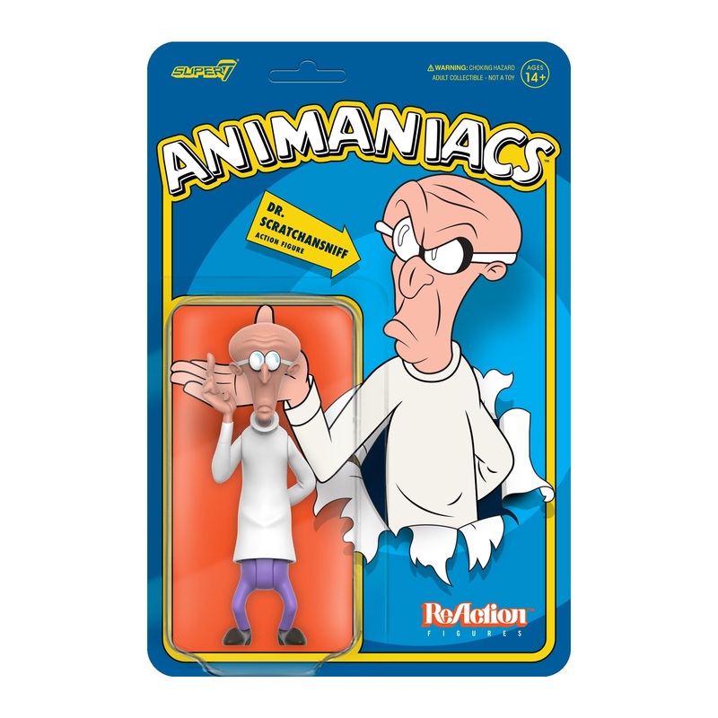 Animaniacs ReAction Figures Wave 1 – Dr. Scratchansniff