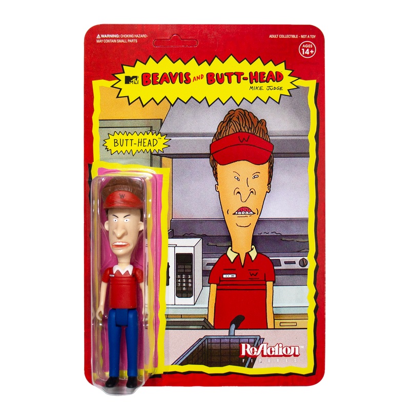 Beavis and Butt-Head ReAction Figure – Burger World Butt-Head