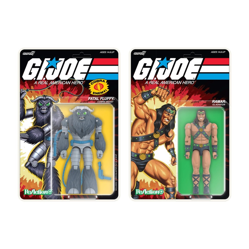 G.I. Joe ReAction+ Figures – Ramar & Fatal Fluffy