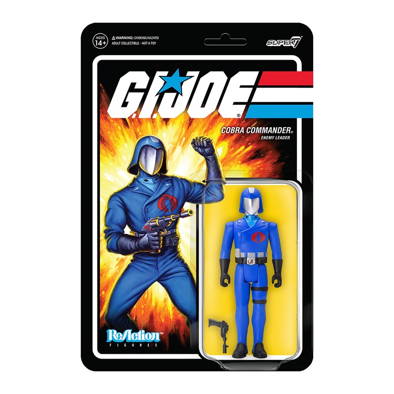 G.I. Joe ReAction Figures Wave 1 – Cobra Commander