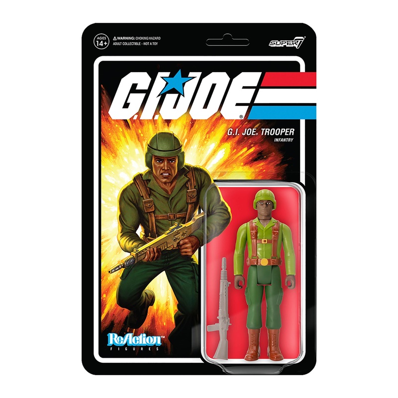 G.I. Joe ReAction Figures Wave 1 – Greenshirt (Brown)