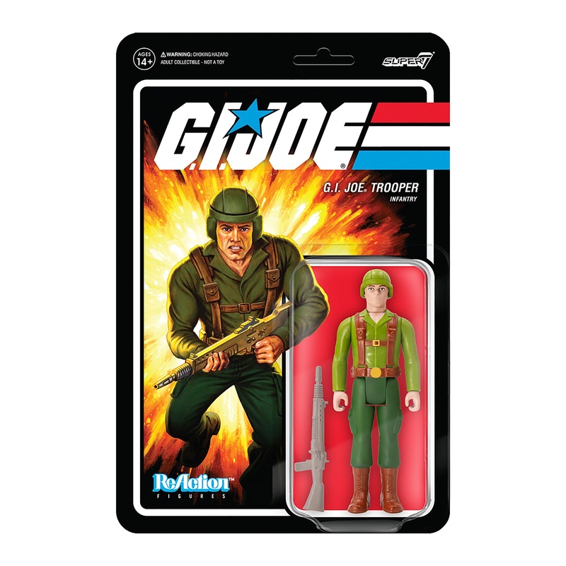 G.I. Joe ReAction Figures Wave 1 – Greenshirt (Pink)