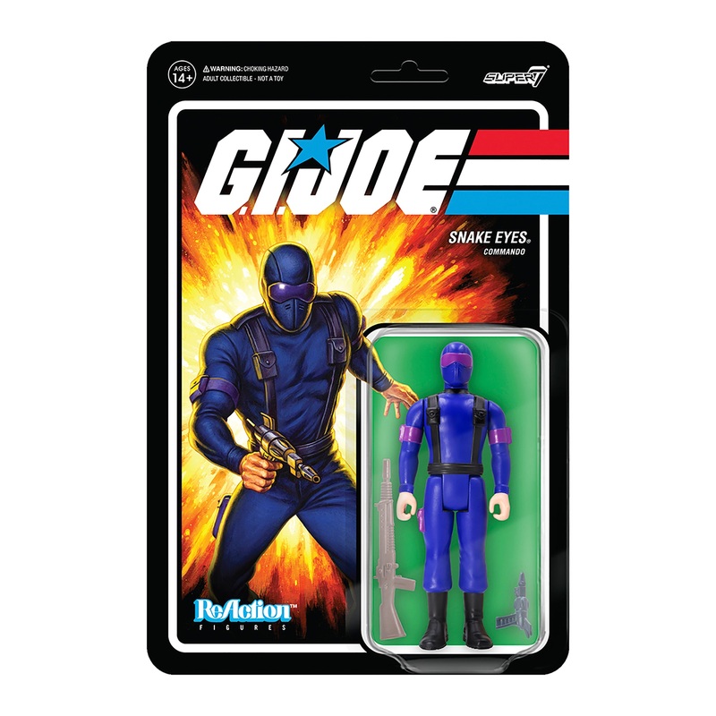 G.I. Joe ReAction Figures Wave 1 – Snake Eyes (RAH)