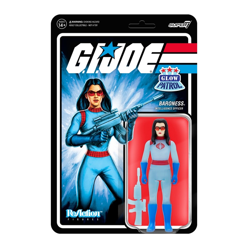 G.I. Joe ReAction Figures Wave 1b – Baroness (Glow Patrol)