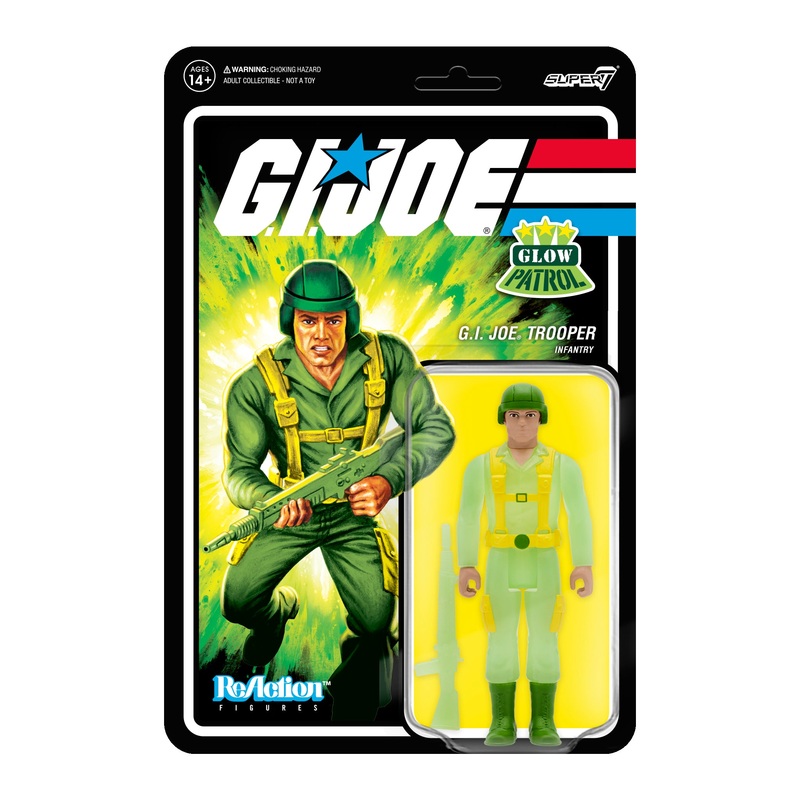 G.I. Joe ReAction Figures Wave 1b – Greenshirt (Glow Patrol)