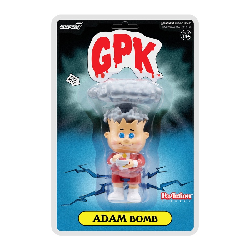 Garbage Pail Kids ReAction Figure – Adam Bomb (Red)