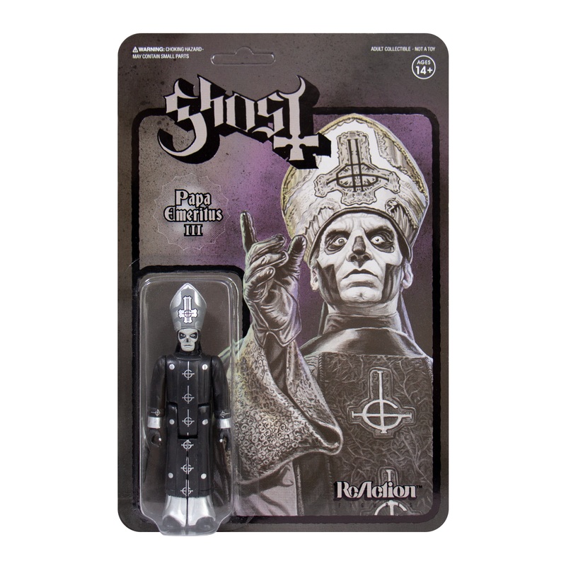 Ghost ReAction Figure – Papa Emeritus III (Black Series)
