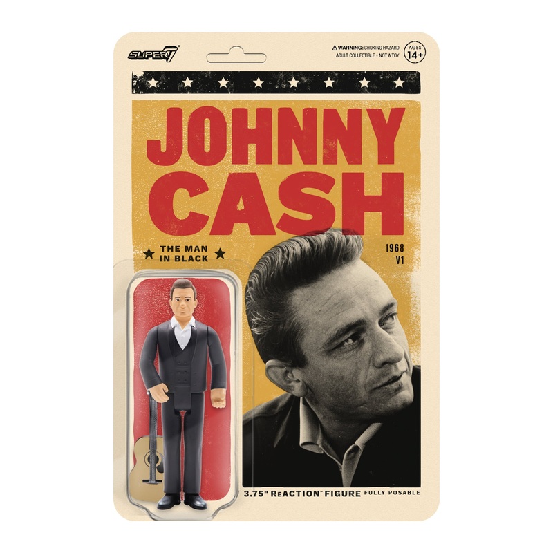 Johnny Cash ReAction Figure – The Man In Black