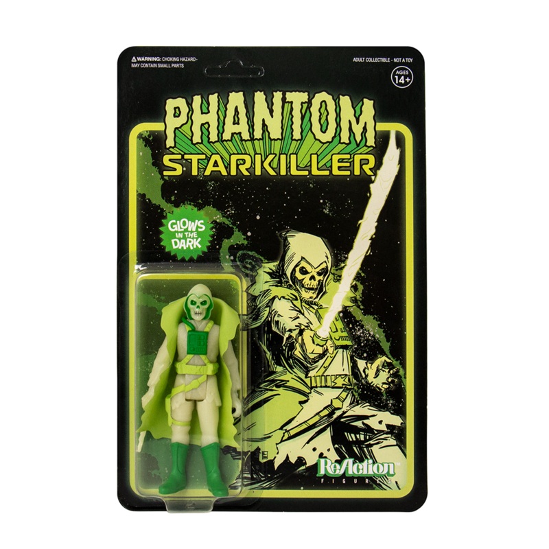 Killer Bootlegs ReAction Figure – Phantom Starkiller (Glow-in-the-Dark)