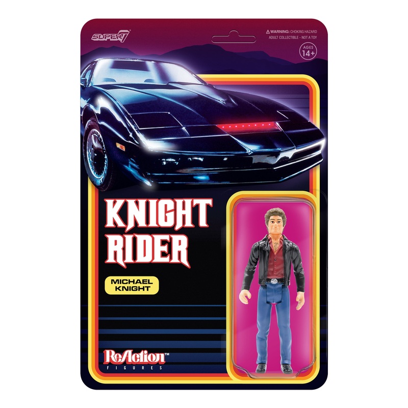 Knight Rider ReAction Figure – Michael Knight