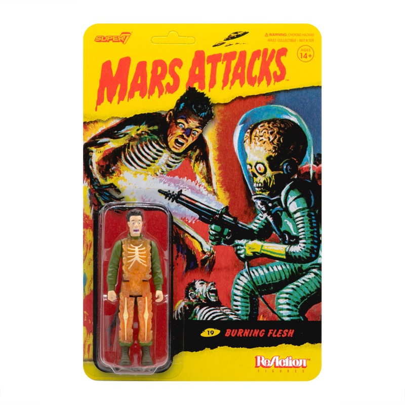 Mars Attacks ReAction Figure – Burning Flesh
