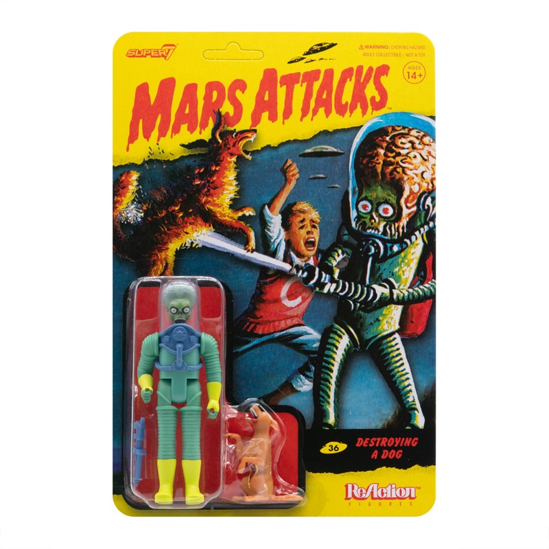 Mars Attacks ReAction Figure – Destroying A Dog