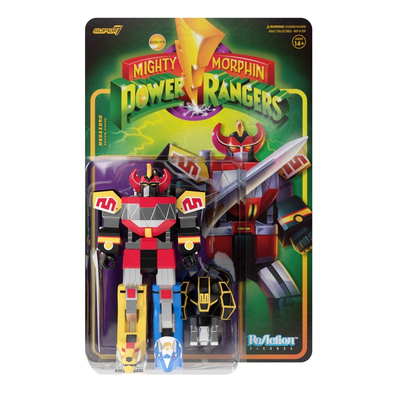 Mighty Morphin Power Rangers Reaction Figure Wave 1  – Megazord