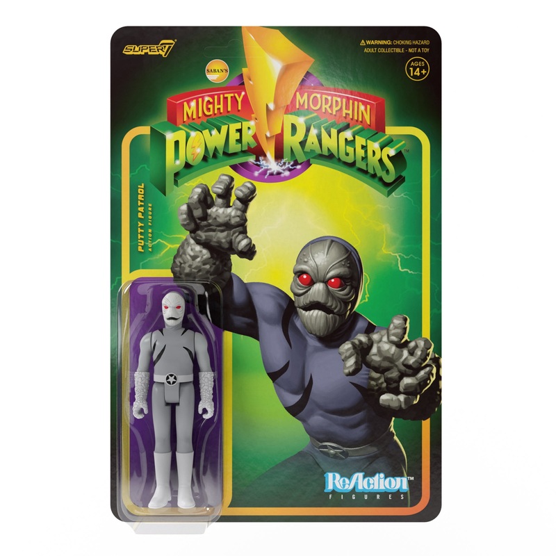 Mighty Morphin Power Rangers Reaction Figure Wave 1  – Putty Patroller