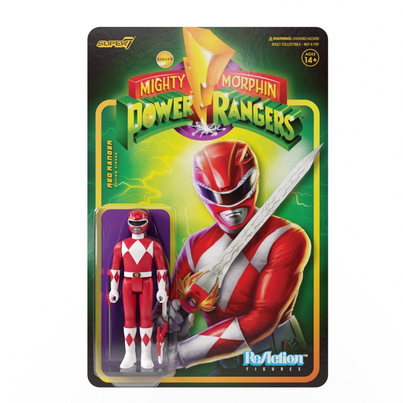 Mighty Morphin Power Rangers Reaction Figure Wave 1 – Red Ranger