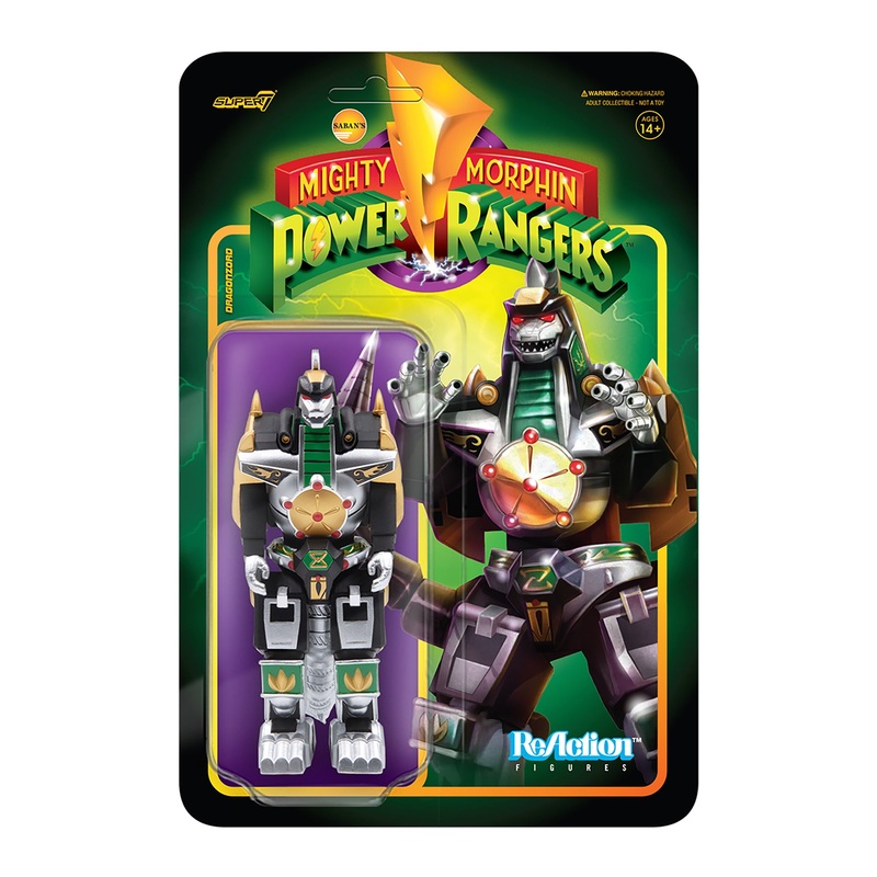 Mighty Morphin Power Rangers ReAction Figure Wave 2 – Dragonzord