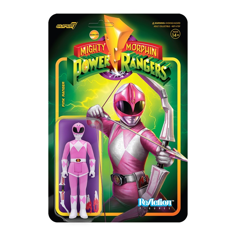 Mighty Morphin Power Rangers ReAction Figure Wave 2 – Pink Ranger