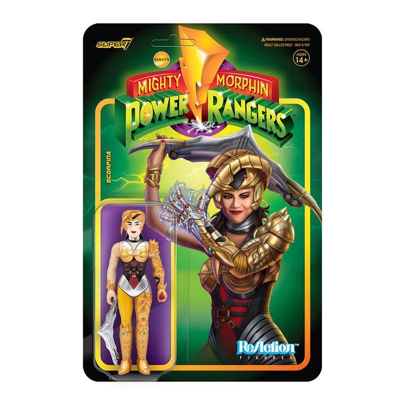 Mighty Morphin Power Rangers ReAction Figure Wave 2 – Scorpina