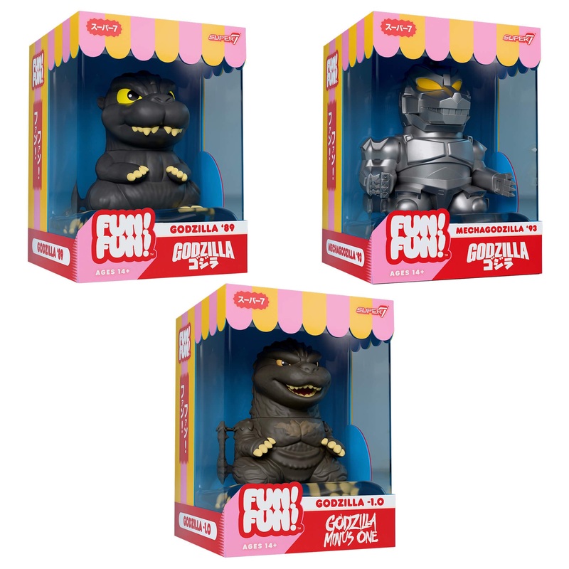 Toho FUN! FUN! Wave 01 – Godzilla ’89, Minus One, & MechaGodzilla (90s)