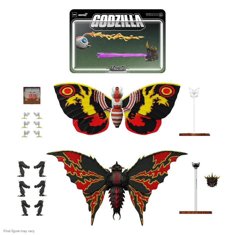 Toho ULTIMATES! Wave 05 – Mothra (1992) & Battra (1992)