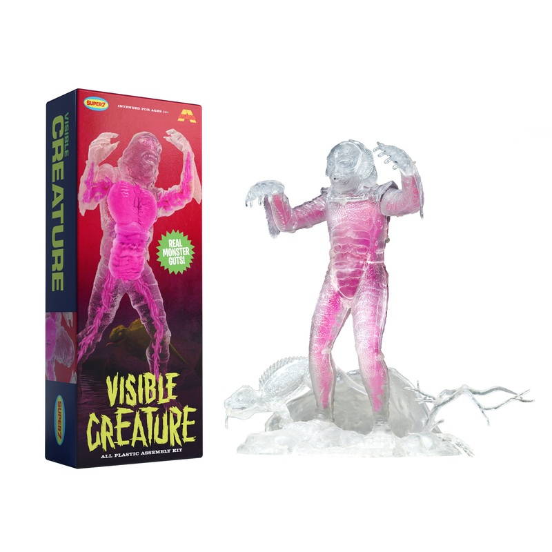 Universal Monsters Model Kit – Creature From the Black Lagoon (Clear)