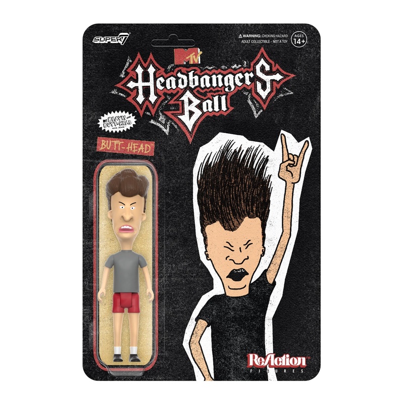 Beavis and Butthead ReAction Wave 3 – Butt-Head (Headbanger’s Ball)