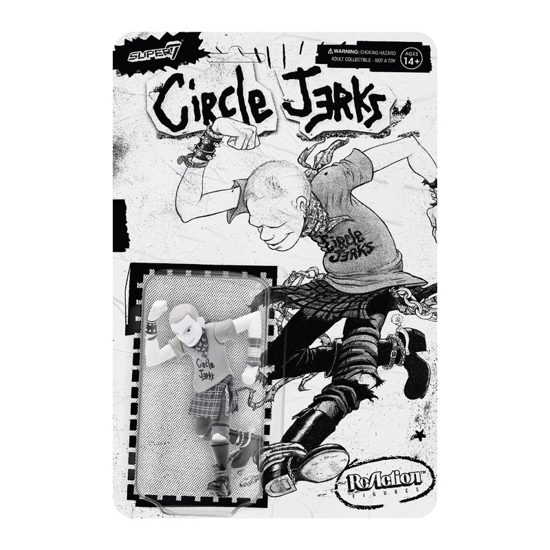 Circle Jerks ReAction Figure – Skank Man (Grayscale)
