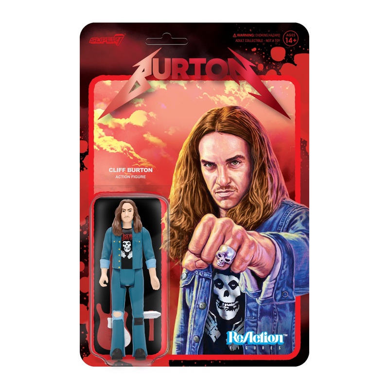 Cliff Burton ReAction Figure – Cliff ‘Em All