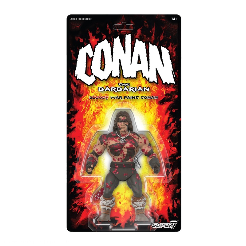 Conan the Barbarian Vintage Figures Wave 01 – Conan (Blood Splatter)
