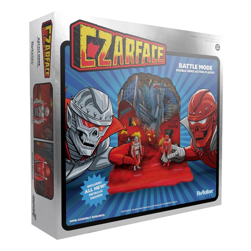 Czarface ReAction Figures – Battle Mode Double-Sided Playset