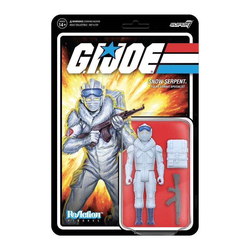 G.I. Joe ReAction Figures W8 – Cobra Snow Serpent