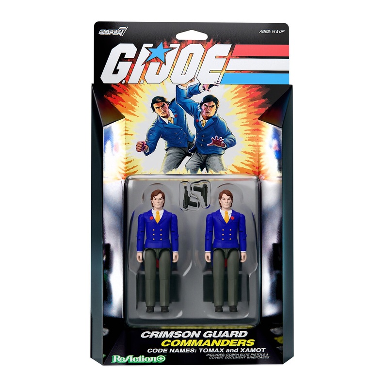 G.I. Joe ReAction+ Figures Wave 01 – Tomax and Xamot (2PK)
