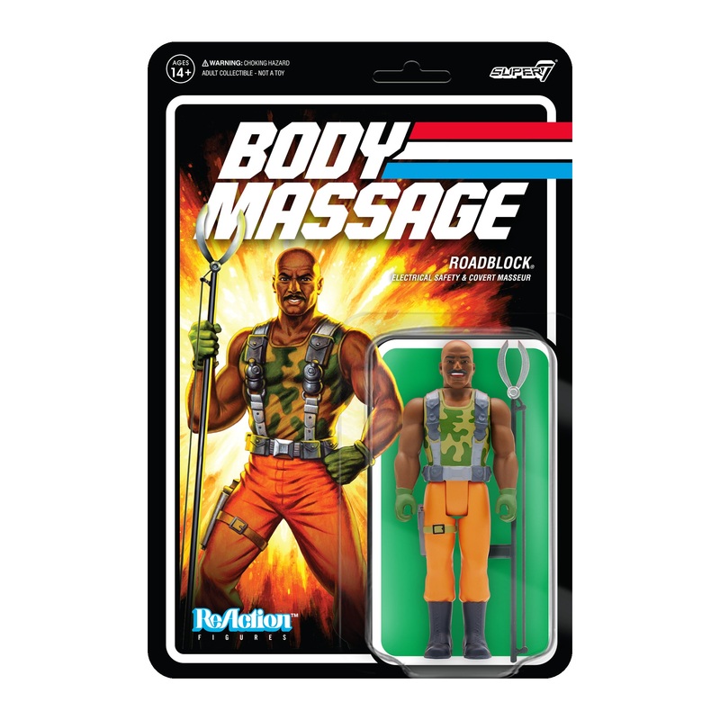 G.I. Joe ReAction Figures Wave 3 – Roadblock PSA