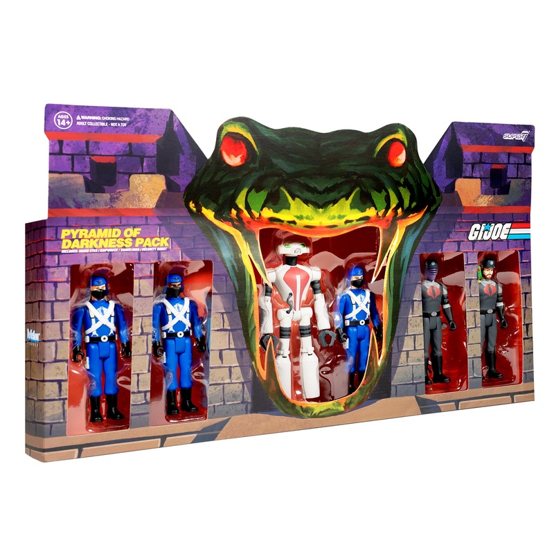 G.I. Joe ReAction Figures Wave 4b – Snakelings Box Set