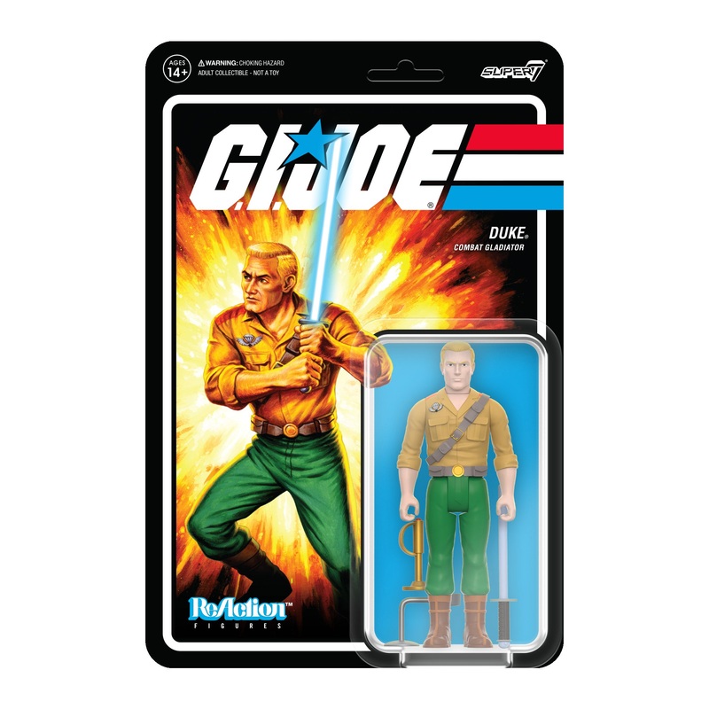 G.I. Joe ReAction Figures Wave 5 – Duke (Combat Gladiator)