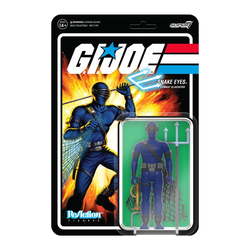 G.I. Joe ReAction Figures Wave 5 – Snake Eyes (Combat Gladiator)