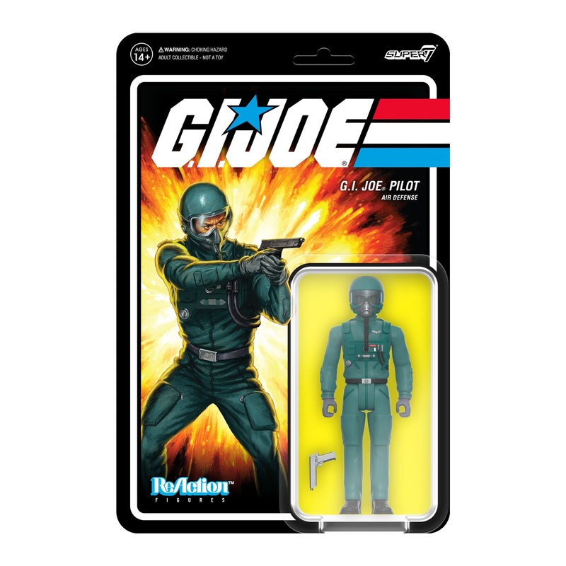 G.I. Joe ReAction Figures Wave 7 – Joe Pilot Facemask