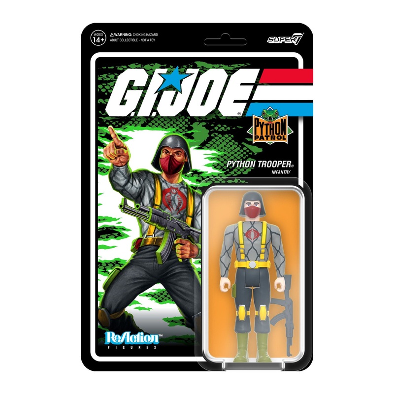 G.I. Joe ReAction – Python Patrol Cobra Trooper AK (Pink)
