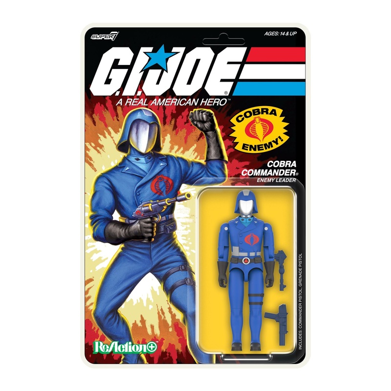 G.I. Joe ReAction+ Wave 01 – Cobra Commander (Cartoon)