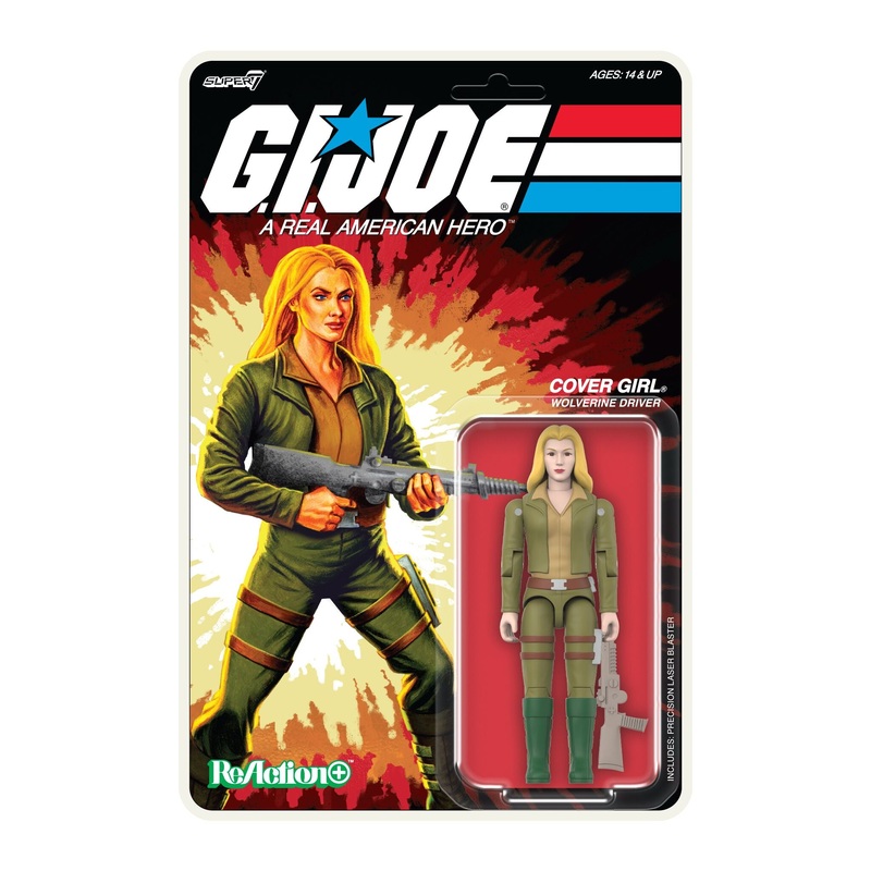 G.I. Joe ReAction+ Wave 01 – Cover Girl (Blonde)