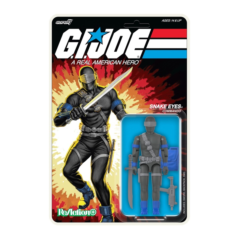G.I. Joe ReAction+ Wave 01 – Snake Eyes (Comic)