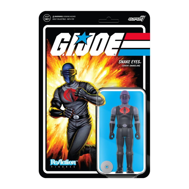 G.I. Joe ReAction Wave 4 – Snake Eyes (Pyramid of Darkness)