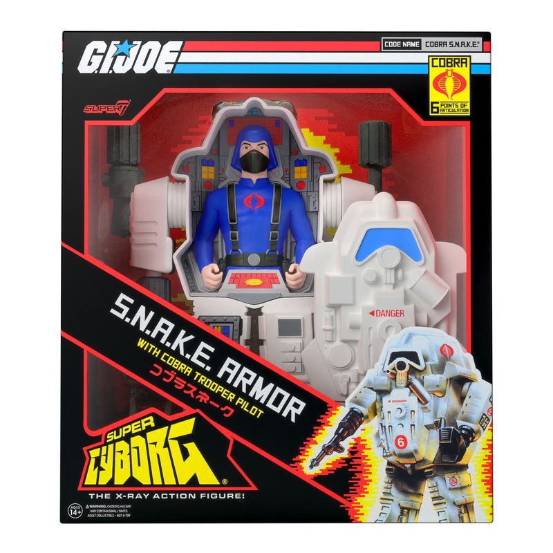G.I. Joe Super Cyborg – S.N.A.K.E. Armor (Full Color – Gray)