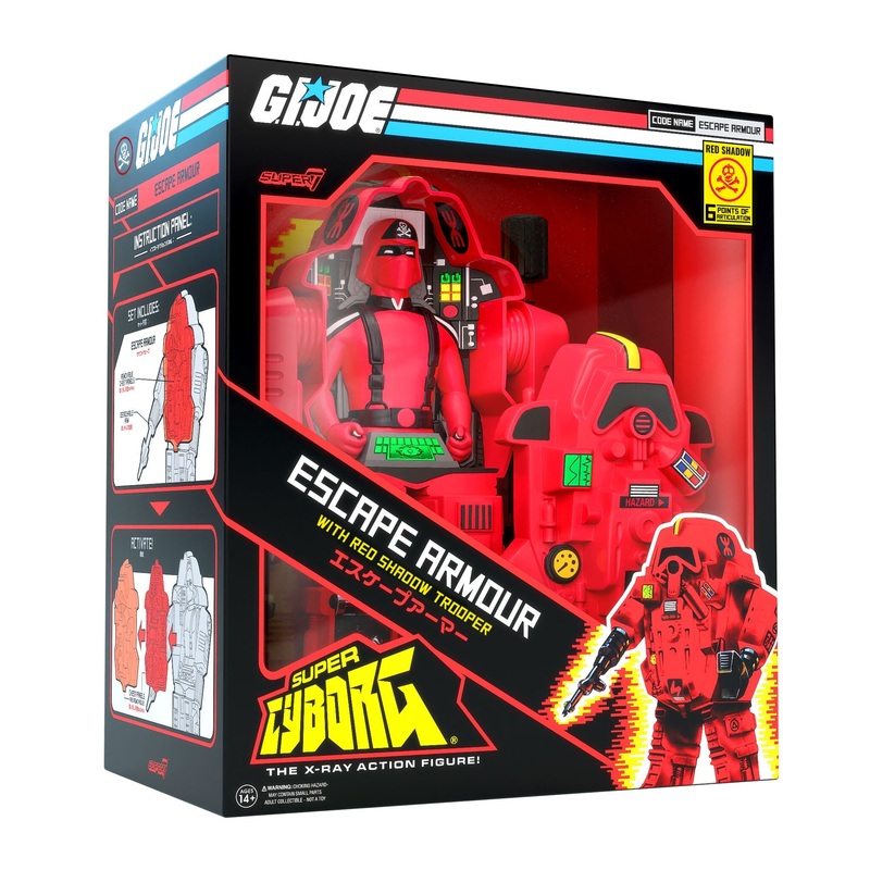 G.I. Joe Super Cyborg – S.N.A.K.E. Armor (UK Color)