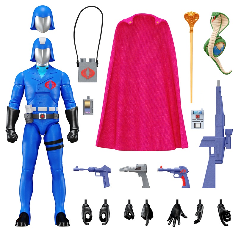 G.I. Joe ULTIMATES! Wave 1 – Cobra Commander